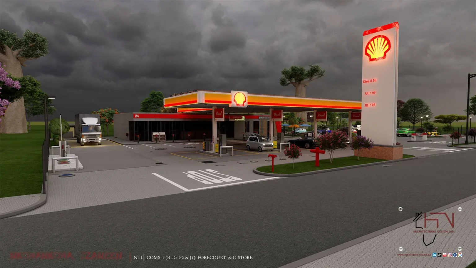 Sasol Nkowankowa 3D Rendering_1 - Photo