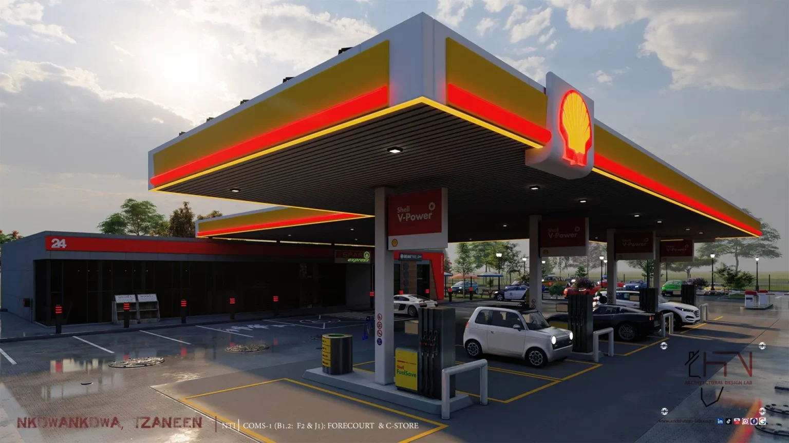 Sasol Nkowankowa 3D Rendering_10 - Photo