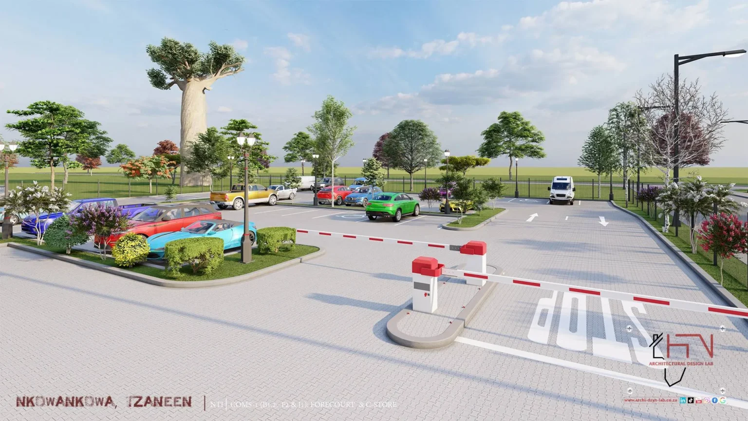 Sasol Nkowankowa 3D Rendering_29 - Photo