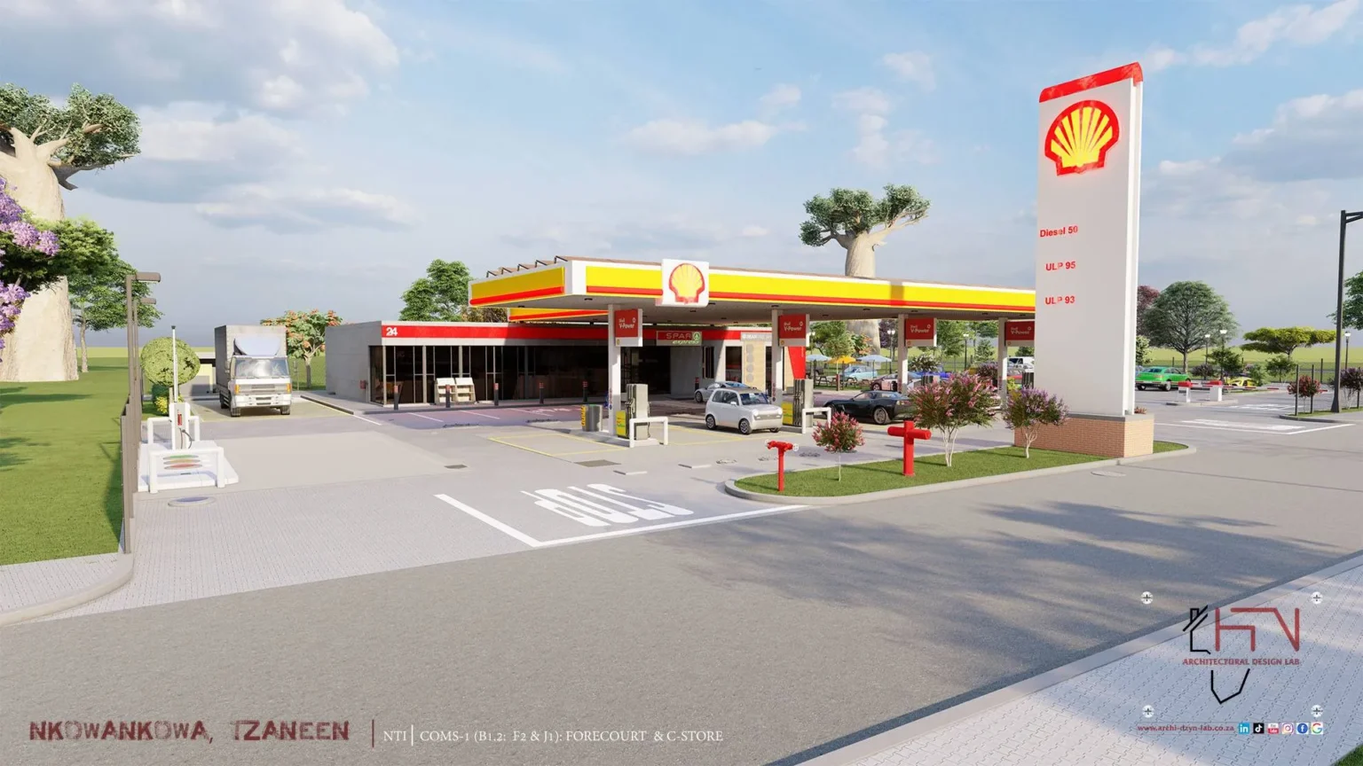 Sasol Nkowankowa 3D Rendering_3 - Photo