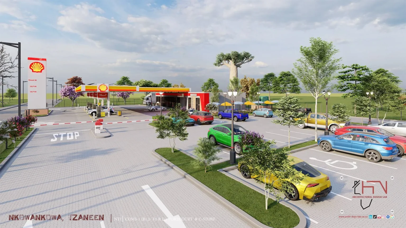 Sasol Nkowankowa 3D Rendering_31 - Photo