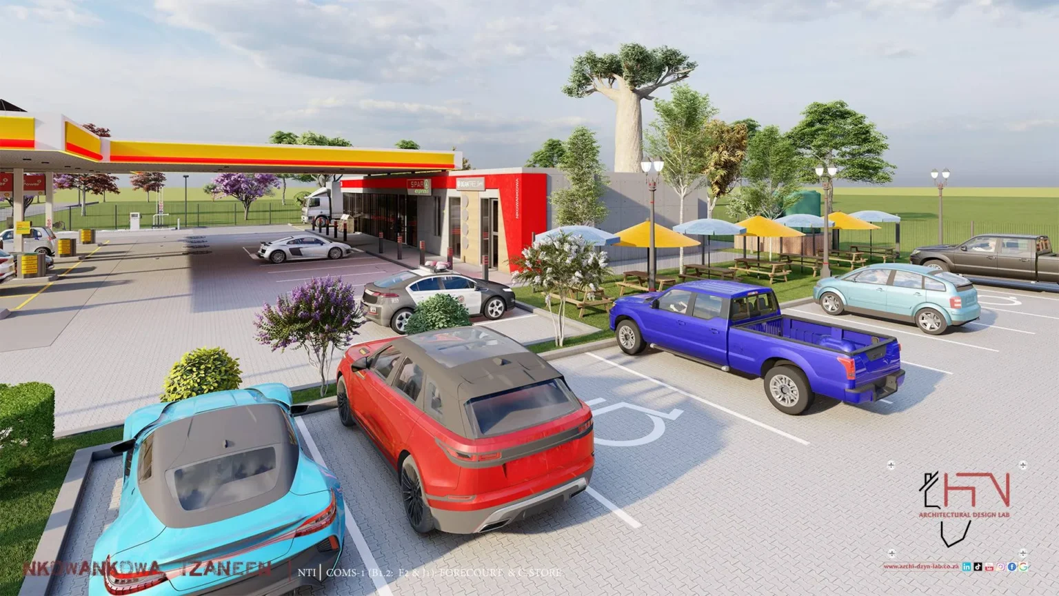Sasol Nkowankowa 3D Rendering_39 - Photo