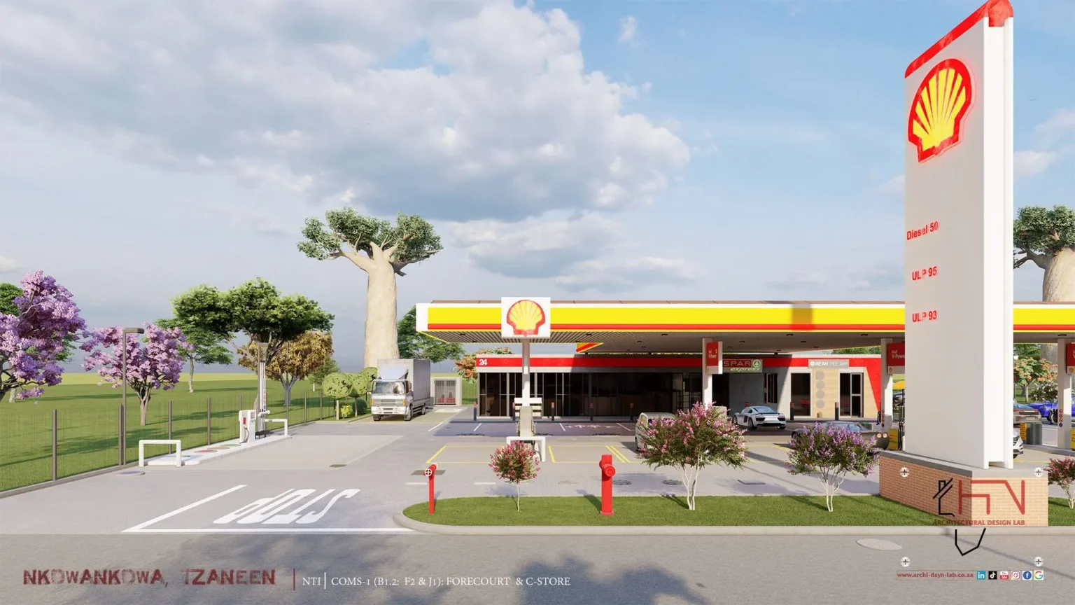 Sasol Nkowankowa 3D Rendering_4 - Photo