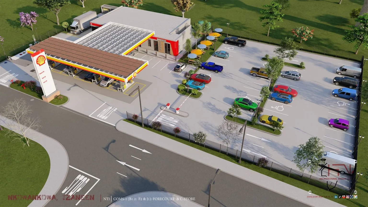 Sasol Nkowankowa 3D Rendering_40 - Photo