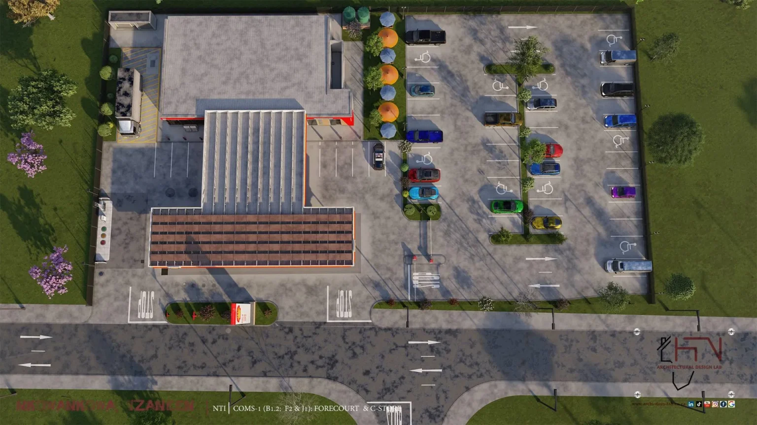 Sasol Nkowankowa 3D Rendering_42 - Photo